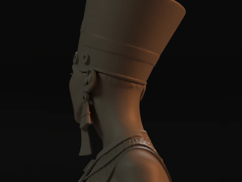 Cleopatra Bust 3D Print Model