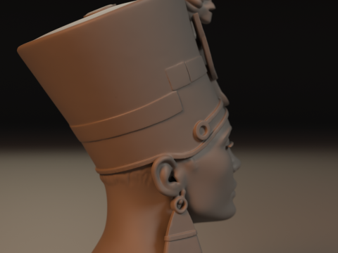 Cleopatra Bust 3D 打印模型