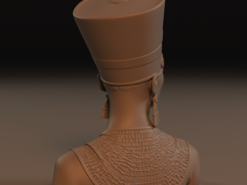 Cleopatra Bust 3D 打印模型