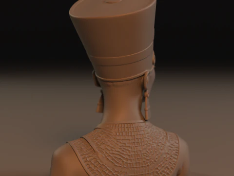 Cleopatra Bust 3D Print Model