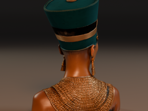 Cleopatra Bust 3D 打印模型