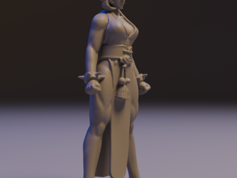 Chun-Li Modello di stampa 3D