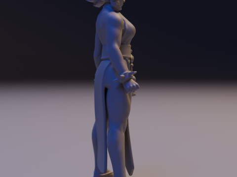 Chun-Li Modello di stampa 3D