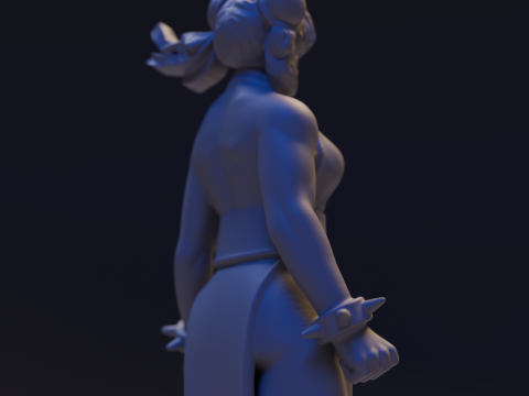 Chun-Li Modello di stampa 3D