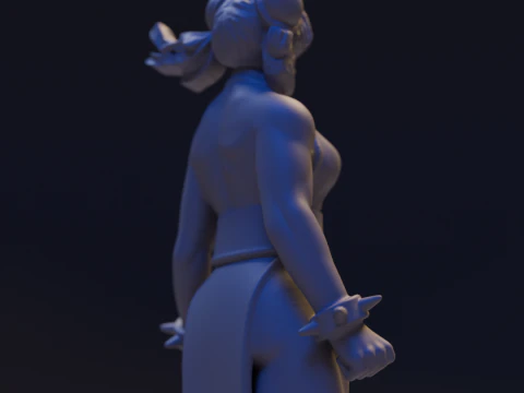 Chun-Li 3D Print Model