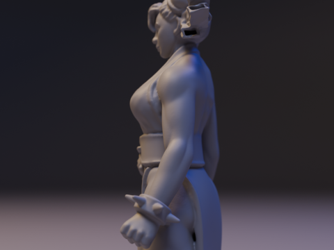 Chun-Li Modello di stampa 3D