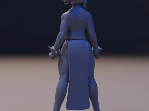 Chun-Li 3D Print Model