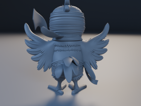 Ninjacoock 3D-printmodel