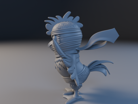 Ninjacoock 3D-printmodel