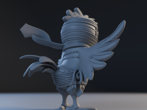 Ninjacoock 3D-printmodel