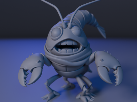 CrustaceoFury 3D Print Model