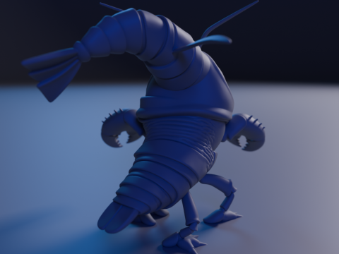 CrustaceoFury 3D-Druckmodell