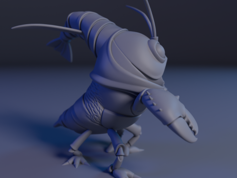 CrustaceoFury 3D-Druckmodell