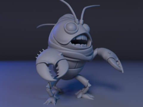 CrustaceoFury 3D-Druckmodell