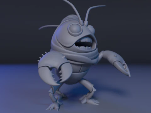 CrustaceoFury 3D Print Model