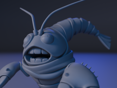 CrustaceoFury 3D-Druckmodell