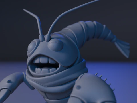CrustaceoFury 3D Print Model