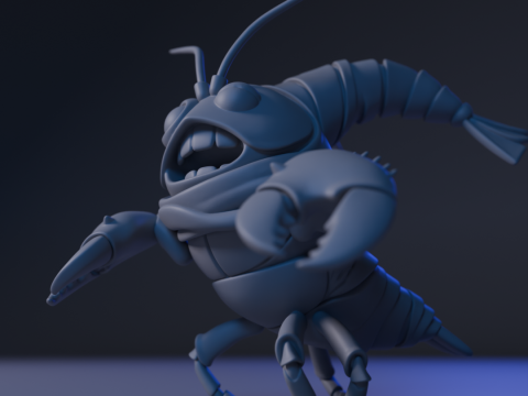 CrustaceoFury 3D-Druckmodell
