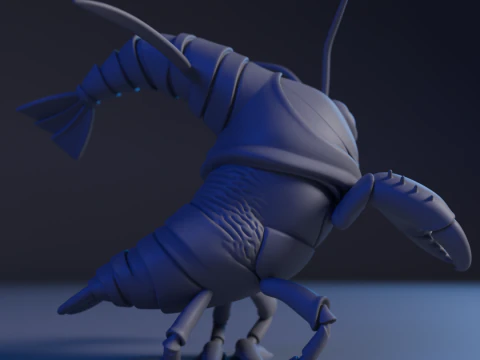 CrustaceoFury 3D Print Model