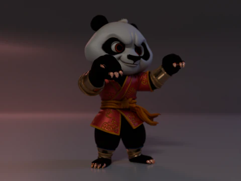 Shaolin Paw 3D Print Model