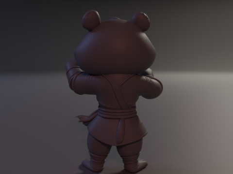 Shaolin Paw 3Dプリントモデル