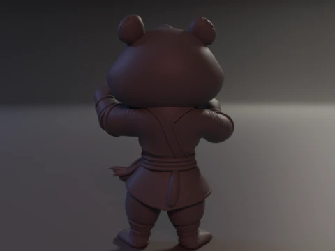 Shaolin Paw 3D Print Model