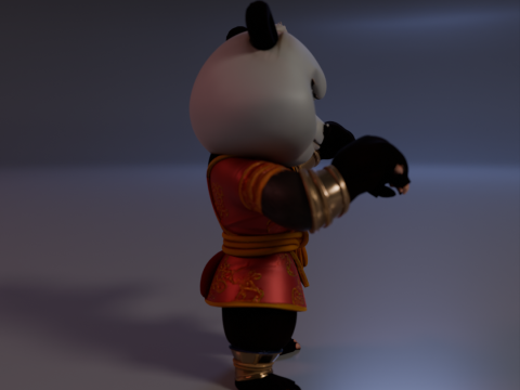 Shaolin Paw 3Dプリントモデル