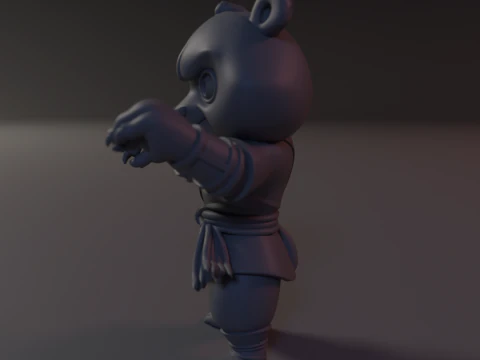 Shaolin Paw 3D Print Model