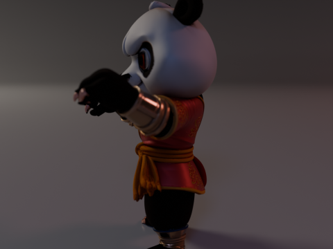 Shaolin Paw 3Dプリントモデル