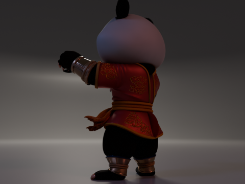 Shaolin Paw 3Dプリントモデル