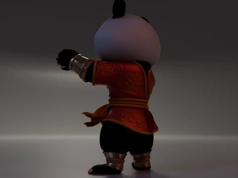 Shaolin Paw 3D Print Model