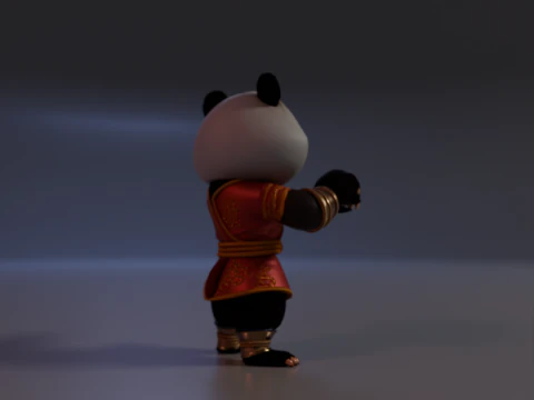 Shaolin Paw 3D Print Model