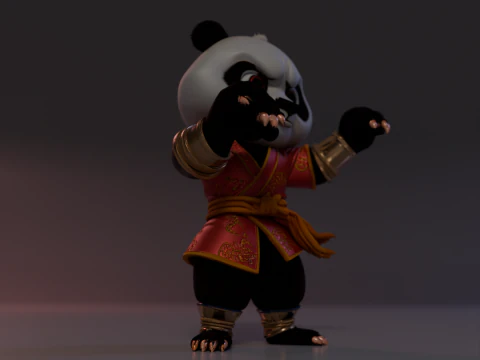 Shaolin Paw 3D Print Model