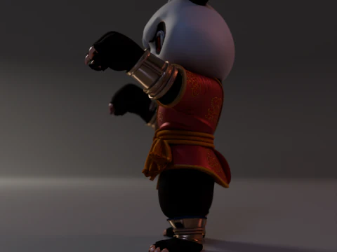 Shaolin Paw 3D Print Model