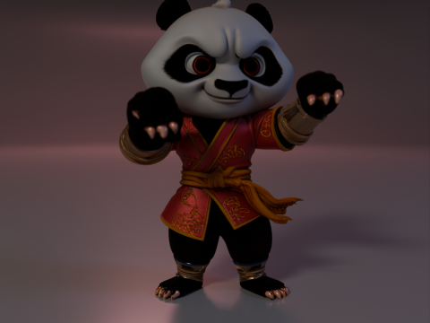 Shaolin Paw 3Dプリントモデル