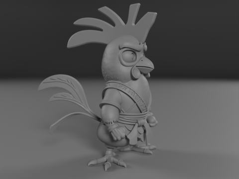 Kyodai Rooster 3D 프린트 모델