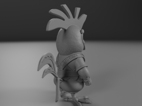 Kyodai Rooster 3D 프린트 모델