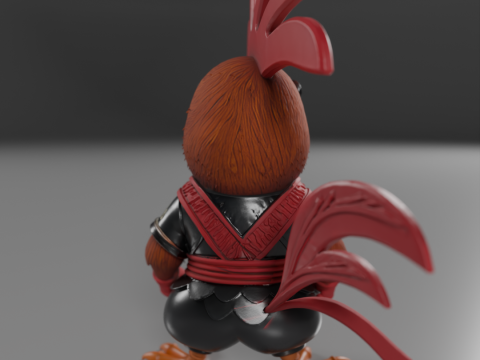 Kyodai Rooster 3D 프린트 모델