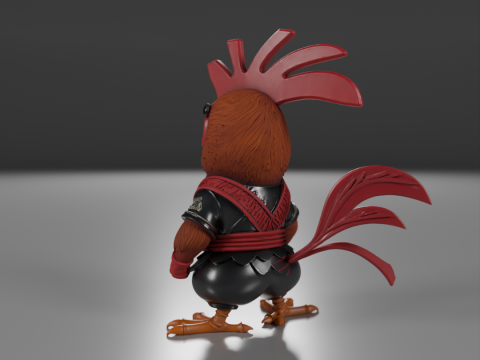 Kyodai Rooster 3D 프린트 모델