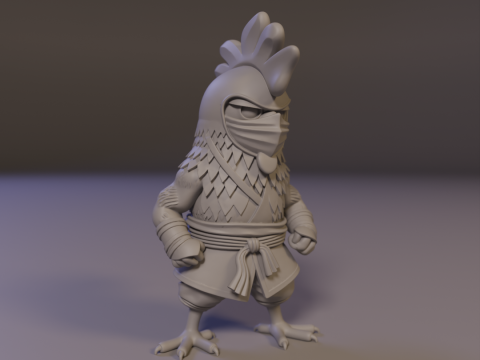 Ronin Rooster 3D Принт Модель