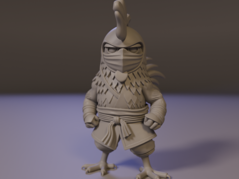 Ronin Rooster 3D Принт Модель