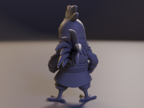 Ronin Rooster 3D Принт Модель