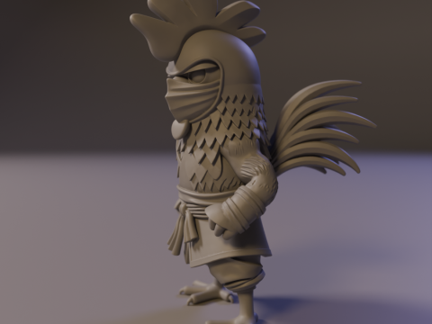 Ronin Rooster 3D Принт Модель
