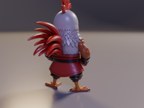 Ronin Rooster 3D Принт Модель