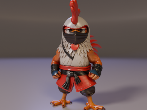 Ronin Rooster 3D Принт Модель