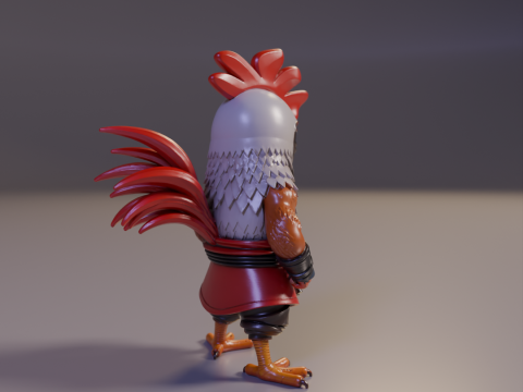 Ronin Rooster 3D Принт Модель