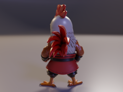 Ronin Rooster 3D Принт Модель