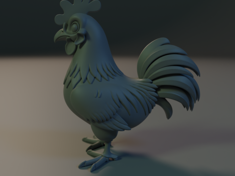Titan Rooster 3D Принт Модель