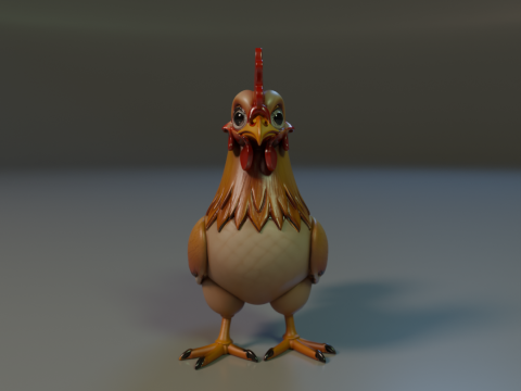 Titan Rooster 3D Принт Модель