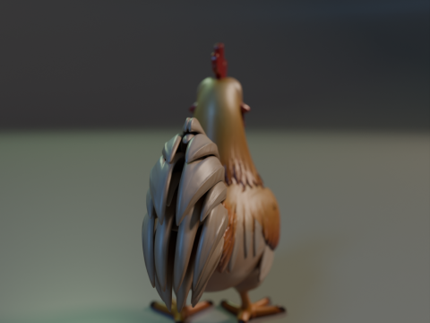 Titan Rooster 3D Принт Модель